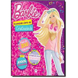 LIVRO INFANTIL BARBIE COLORIR JUMBO CIRANDA CULTURAL - Papelaria Criativa