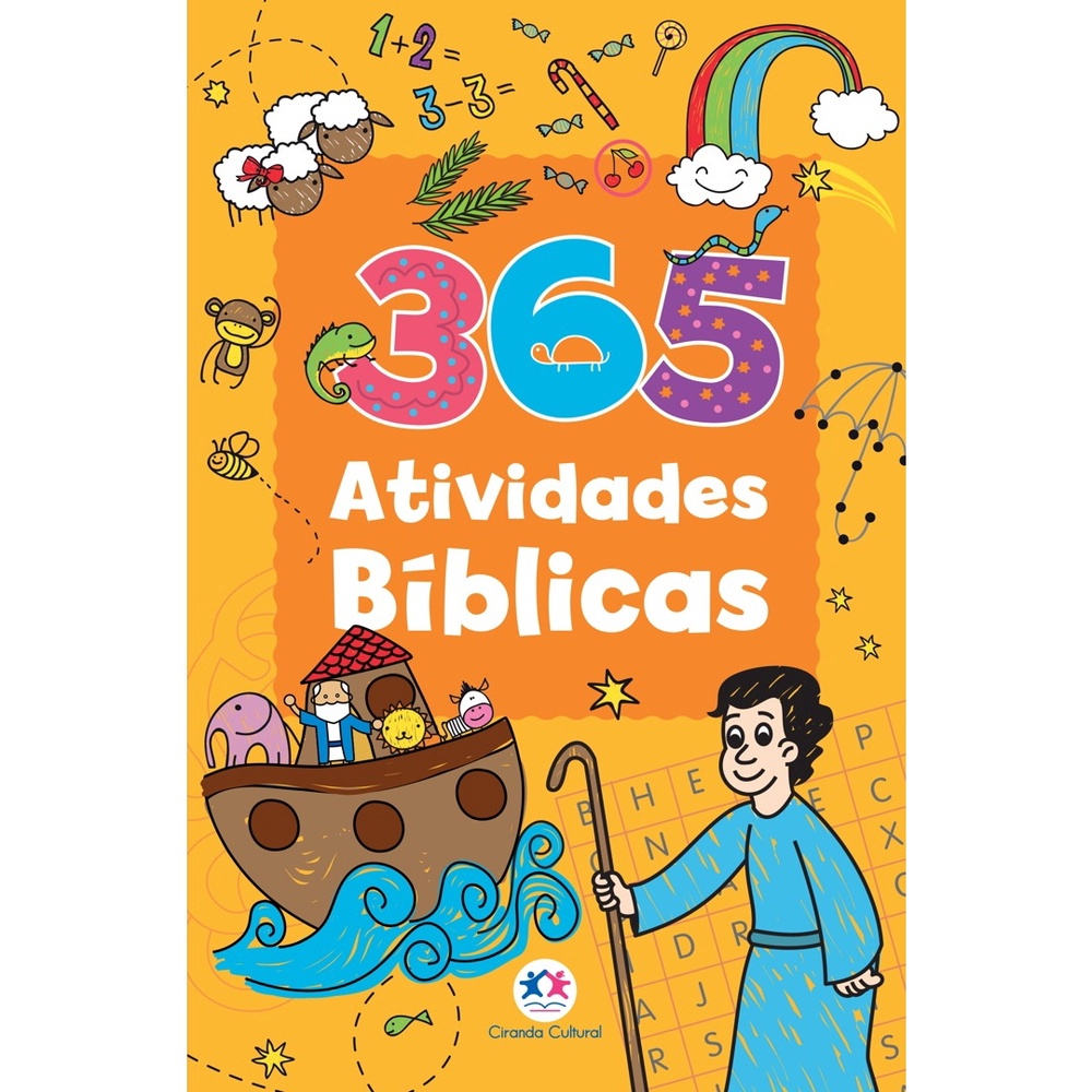 365 Atividades Bíblicas sbn Crianças Infantil Evangélico Filhos Meninos  Bebê Cristão Família Gospel Igreja Ministério em Promoção na Americanas