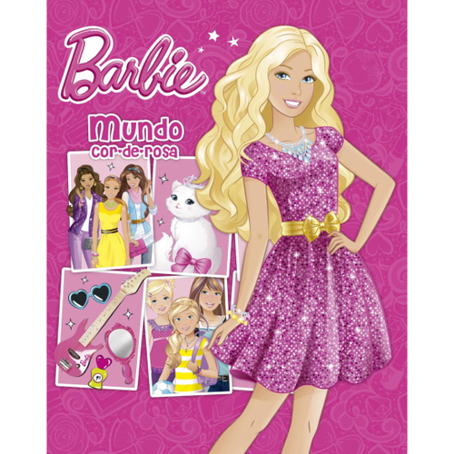 Barbie Mundo Colorido Livro de Colorir