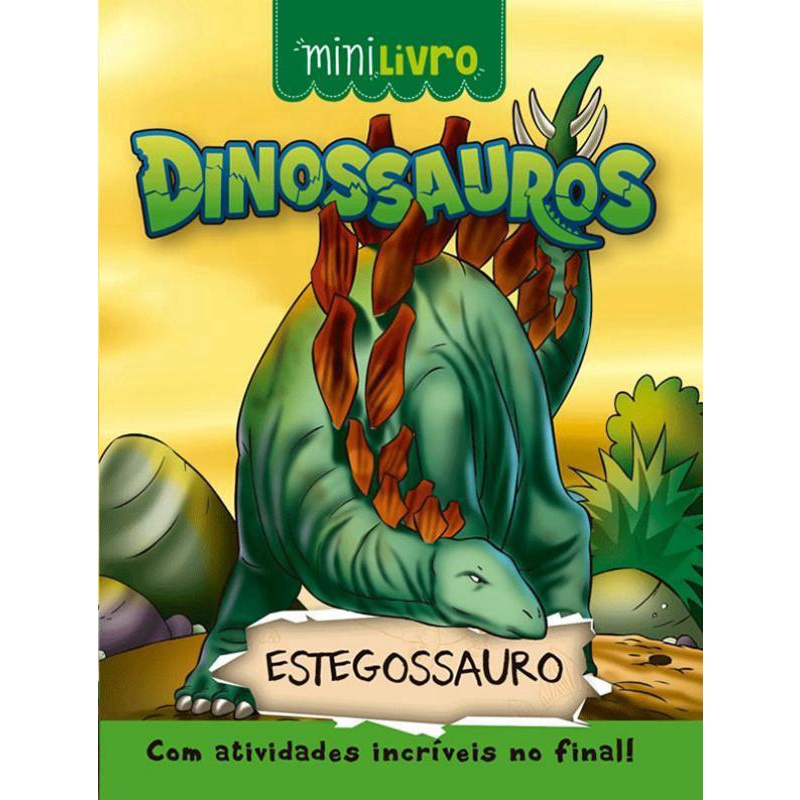 Dinossauros: livro com joguinhos em Promoção na Americanas