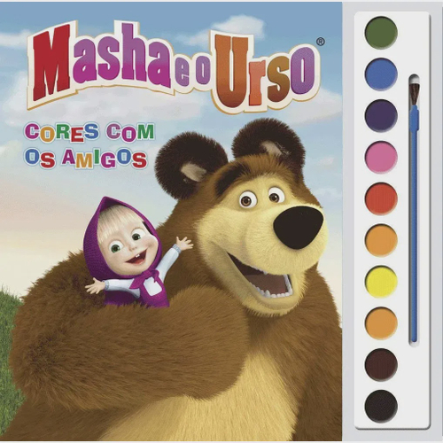 Boneca Desenho Masha E O Urso Infantil Brinquedo Original no Shoptime