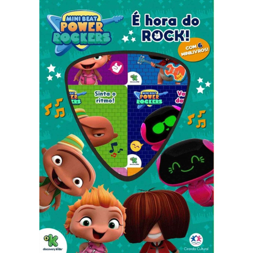 Novo Teclado Infantil Power Rockers Fun