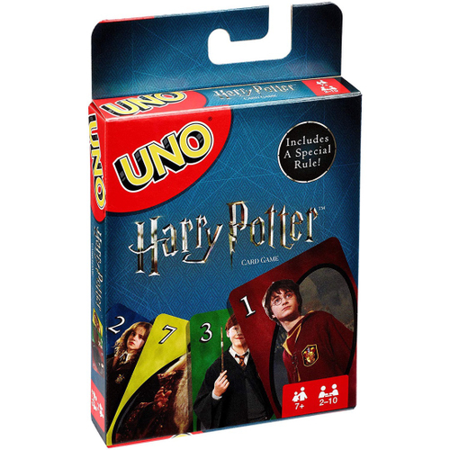 Uno dos potter jogo de cartas mattel jogos família genuína