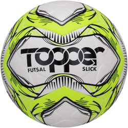Bola Futsal Topper Slick Amarela Menor preço em Bola Futsal Topper Slick Amarela