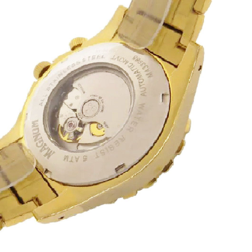 Relógio Magnum Dourado Quartz MA33764U - Relógio de Pulso - Magazine Luiza