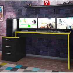 Mesa Gamer Móveis Leão drx 5000 Menor preço em Mesa Gamer Móveis Leão drx 5000