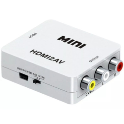 Mini Adaptador Conversor De Hdmi Para Rca Video Composto Av é ruim? Mini Adaptador Conversor De Hdmi Para Rca Video Composto Av é boa?