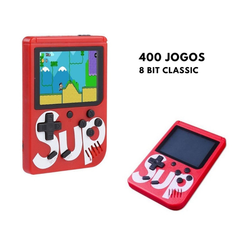 Mini Game Boy Retrô com 400 Jogos - Sup – Variedades Varejo