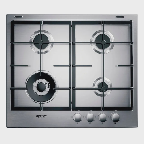 Cooktop De Indução Brastemp 4 Bocas Preto Bdj77be – 220 Volts