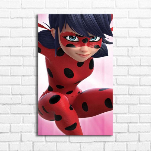 Quadro Mdf Miraculous Ladybug Modelo 1.4 em Promoção na Americanas