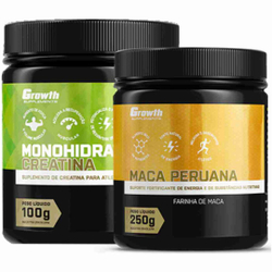 Creatina 100g Monohidradata + Maca Peruana 250g Growth é ruim? Creatina 100g Monohidradata + Maca Peruana 250g Growth é boa?