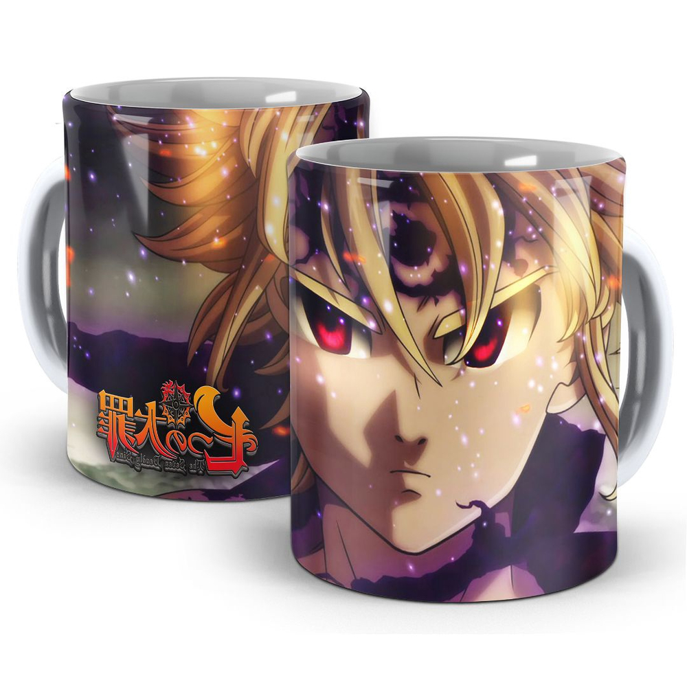 Caneca meliodas - nanatsu no taizai