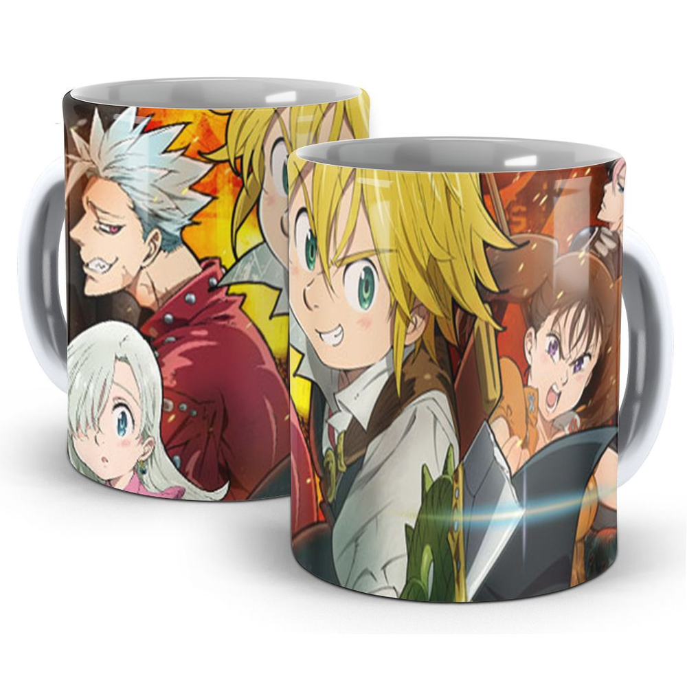 Caneca Nanatsu No Taizai - 7 Pecados Capitais - M9 em Promoção na Americanas