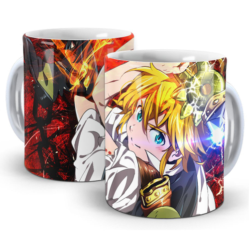 Caneca meliodas - nanatsu no taizai