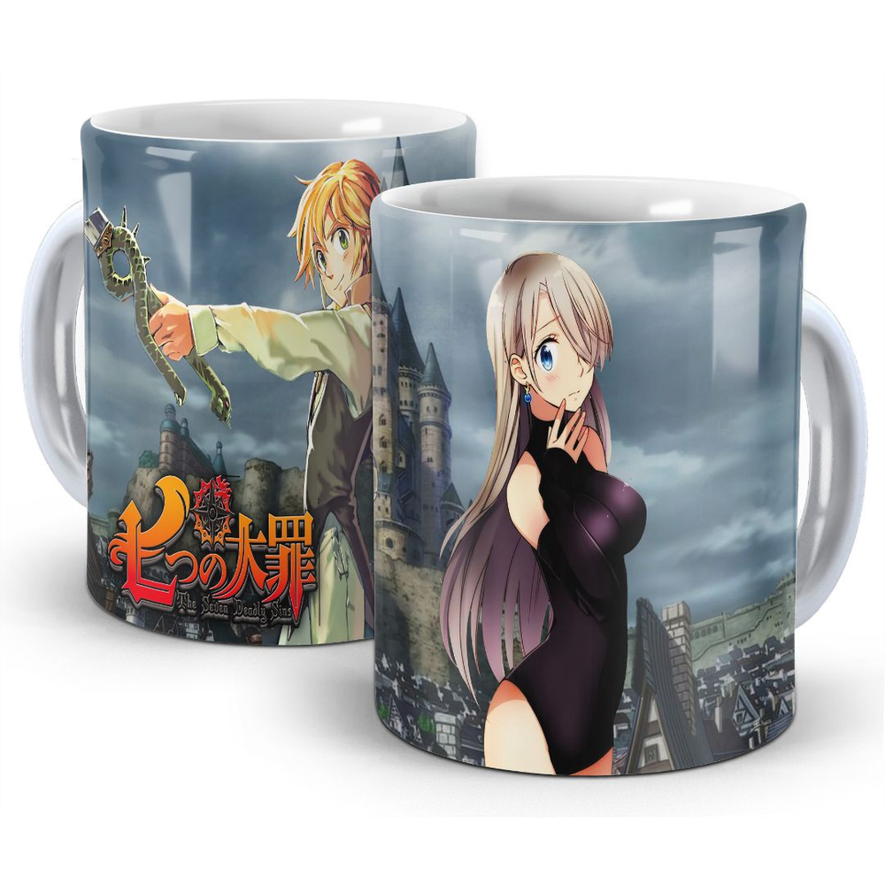 Caneca Nanatsu No Taizai - 7 Pecados Capitais - M12 em Promoção na  Americanas