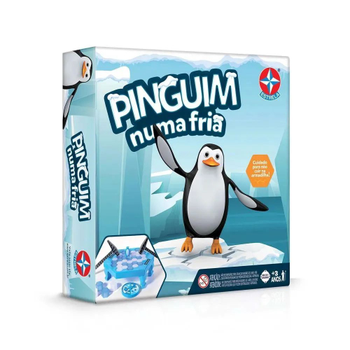 Kit 4 Brinquedo Infantil Jogo Do Pinguim Quebra Gelo 23Cm em Promoção na  Americanas