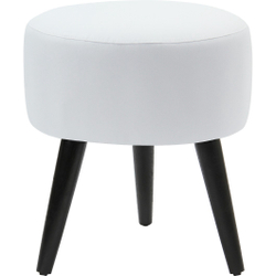 Puff Puf Decorativo, Sala, Quarto, Redondo Branco - Efexshop Menor preço em Puff Puf Decorativo, Sala, Quarto, Redondo Branco - Efexshop