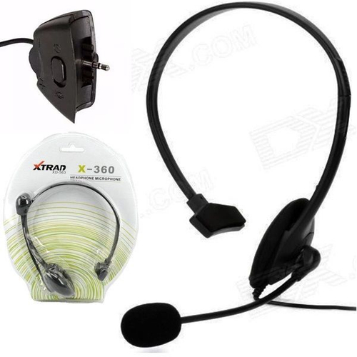 Headset com microfone para xbox 360 para jogar online em Promoção