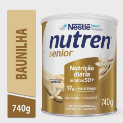 Nutren Senior Baunilha 740g é boa?