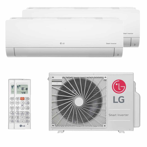 Ar Condicionado Multi Split Bi Split Inverter LG 18000 BTUs (2x9000) Q ...