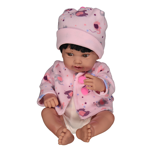 Menina Anny Doll Baby Bebê Reborn - Cotiplás 2441 - Noy Brinquedos