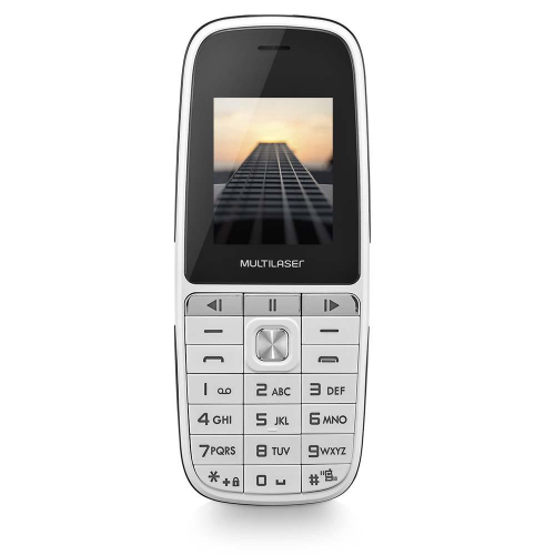 Celular Multilaser Up Play Dual Chip - Branco - P9077