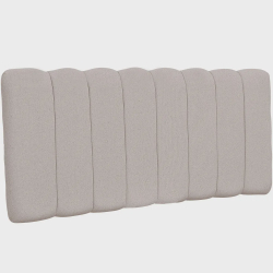 Cabeceira Cama Box Painel Casal Queen 160 cm Dubai W01 Linho Bege - Lyam Decor Menor preço em Cabeceira Cama Box Painel Casal Queen 160 cm Dubai W01 Linho Bege - Lyam Decor