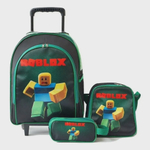 Mochila Roblox Escolar Infantil Mochila Estudante Masculino Menino