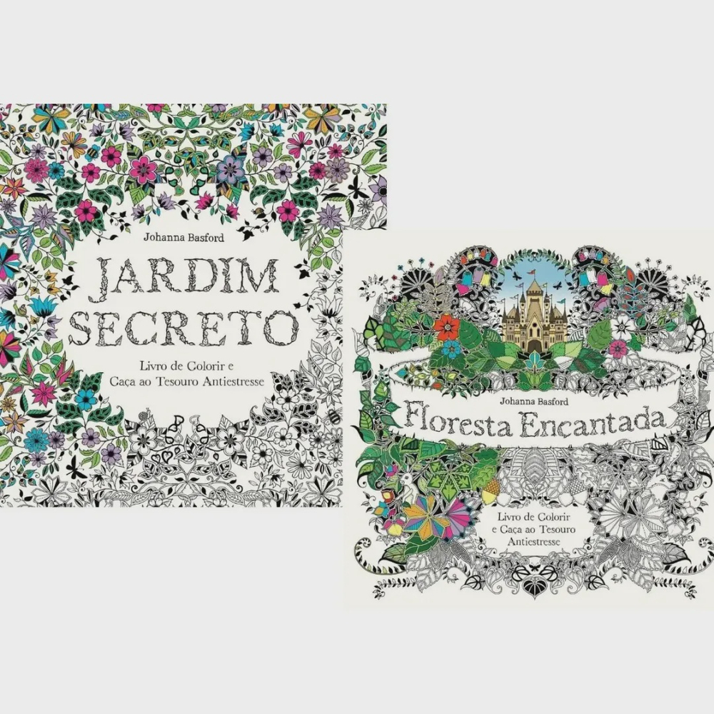 Compra online de Floresta encantada jardim secreto livro para