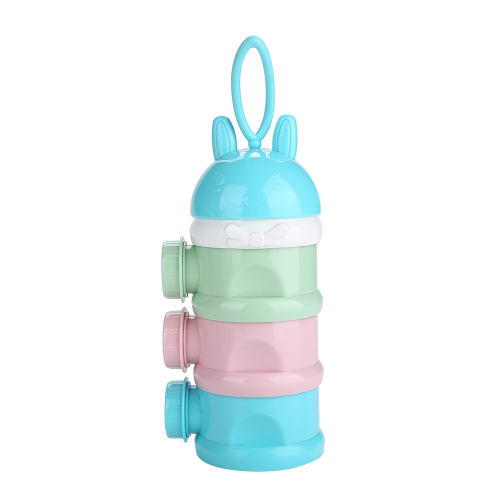 Baby Milk Powder Dispenser Portable 3 Layer Spill Stackable Formula Dispenser Fruit Snack Storage Container For Infant Baby Em Promocao Ofertas Na Americanas