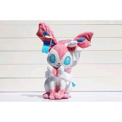 Pelúcia Turma Pokémon EEVEE SYLVEON (20 cm) - Importada