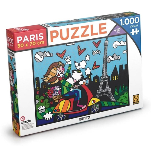 Jogo Quebra Cabeça Arte Janelas Do Mundo Puzzle 1000 Peças - Pais