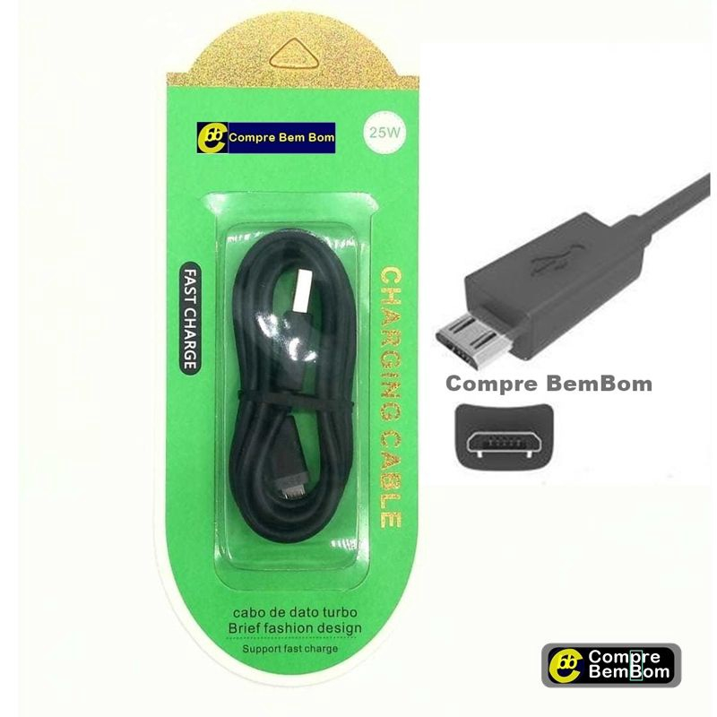 Cabo De Carregar Celular Usb V Turbo W Submarino