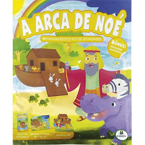 Quebra-Cabeça Infantil Bíblico Arca de Noé em Promoção na Americanas