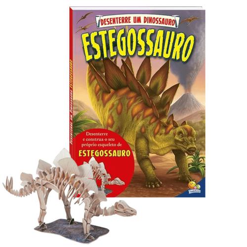 MEGADINO: T-REX  Livro + Quebra-Cabeça 3D