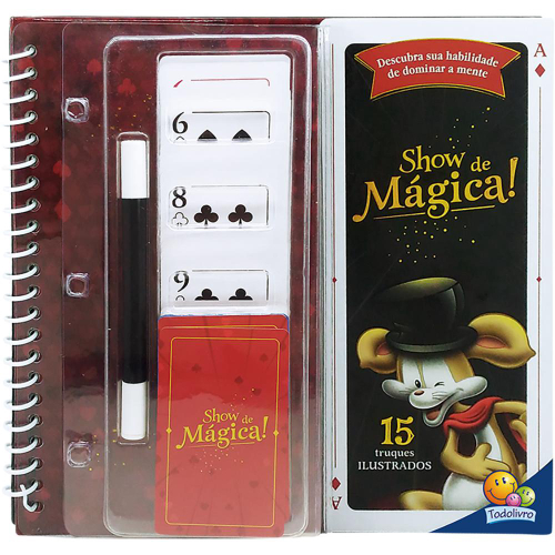 Jogo Kit 12 Magicas Criança Truques Cartas Nig Brinquedos em Promoção na  Americanas