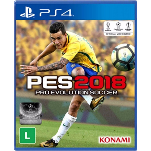 Usado: Jogo Pro Evolution Soccer 2018 - Edição Premium - PS4 em