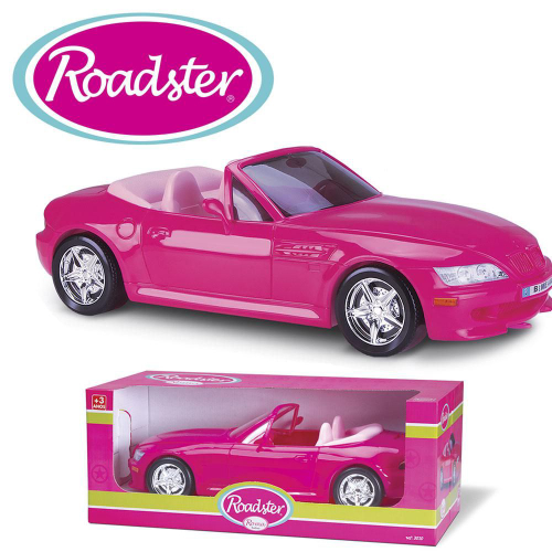 Carrinho de Controle Remoto - Barbie - Fashion Driver Conversível - Candide