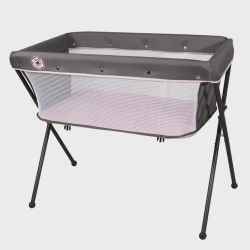 Berço de Bebê Galzerano Co-Leito Compacto 0 Até 9Kg Acolchoado Bari Preto Grafite Rosa Menor preço em Berço de Bebê Galzerano Co-Leito Compacto 0 Até 9Kg Acolchoado Bari Preto Grafite Rosa