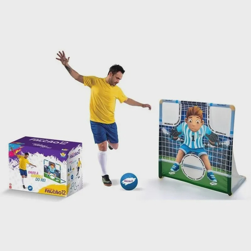 O DIVERTIDO JOGO DE FUTEBOL DE BRINQUEDO! FIZ MUITOS GOLS?! 