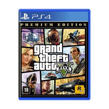 Jogo Grand Theft Auto V - GTA V - Playstation 4 - Seminovo - Games Guard