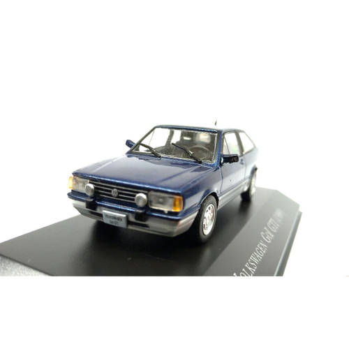 Miniatura Volkswagen Gol Gti 1989 Rebaixado Metal 1:43