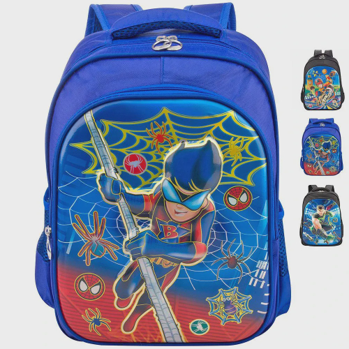 Mochila infantil para meninas e meninos - mochila escolar leve