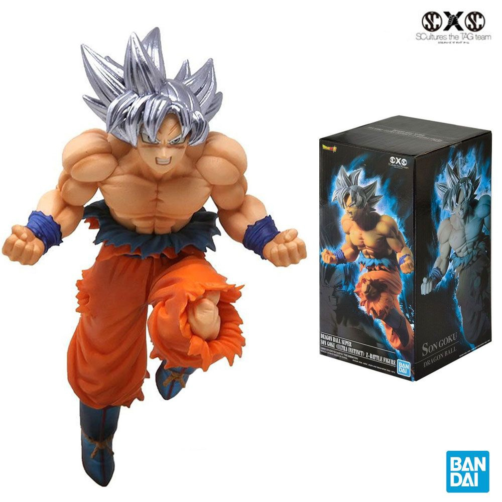 Boneco Goku Saiyajin Lançador 16cm - Dragon Ball - Bandai em Promoção na  Americanas