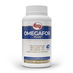 Omegafor Plus 1000mg 120 cápsulas - Vitafor Menor preço em Omegafor Plus 1000mg 120 cápsulas - Vitafor
