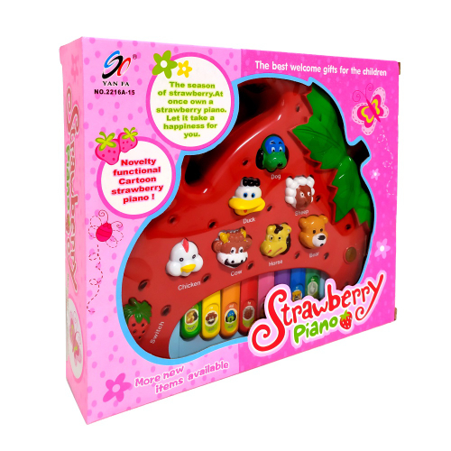 Pianinho Bebe Brinquedo Infantil Piano Educativo com Sons Luzes no Shoptime