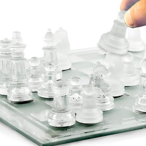 Jogo de Xadrez Vidro Colorido Grande e Raro | Jogo de Tabuleiro Color Glass  Chess Set Nunca Usado 83908544 | enjoei