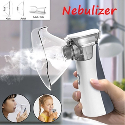 Mini Handheld Portátil Equipamentos Médicos Inalador Nebulizador Atomizador Nebulizador Asma Nebulizador Médico para Crianças Crianças Adulto ou Nebulizador Substituir Máscara é boa?