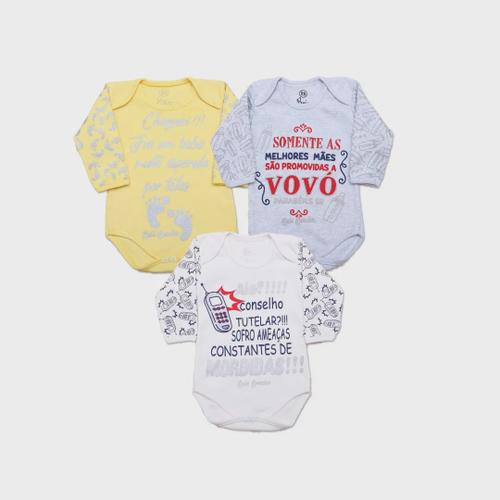 Kit de Roupas para Bebe Reborn Oficial - Alô Mamãe