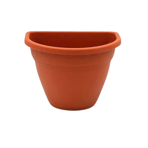 Vaso de parede - marrom - 11 x 15 cm - Kit 05 unid - Imagem 2
